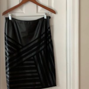 Lafayette leather skirt